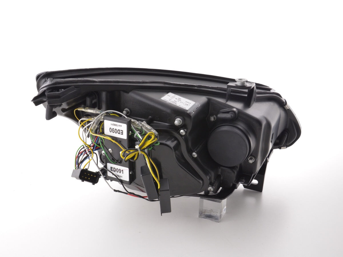 Scheinwerfer Set BMW 5er E60/E61 Bj. 03-07 schwarz