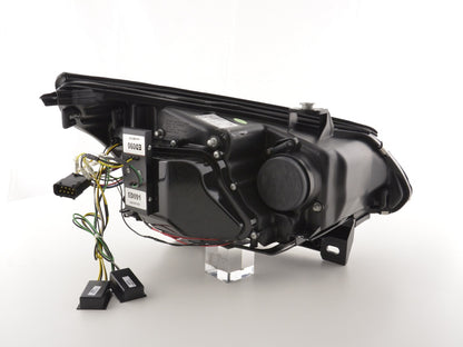 Scheinwerfer Set Xenon Angel Eyes LED BMW 5er E60/E61 Bj. 05-07 chrom