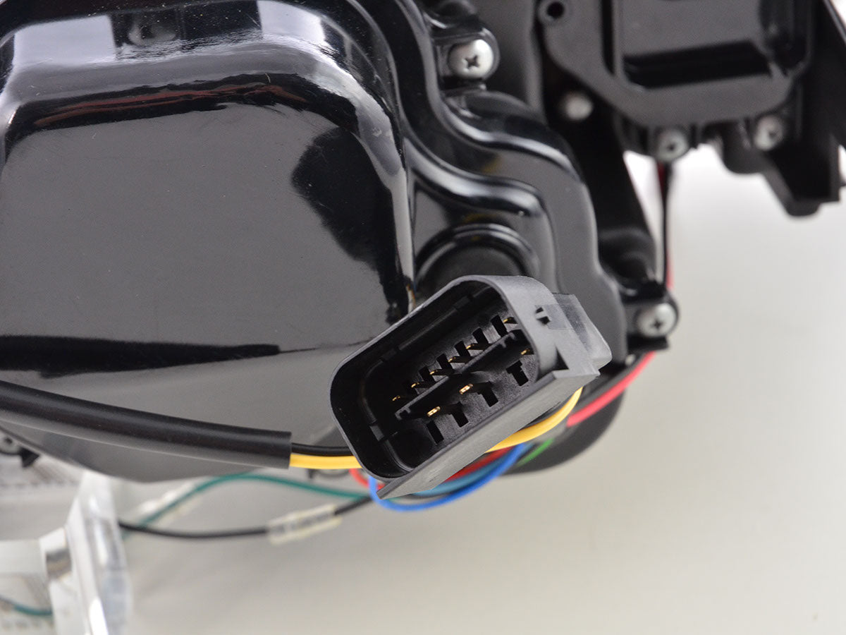 Scheinwerfer Set Daylight LED TFL-Optik BMW 3er E90/E91 Bj. 05-08 chrom