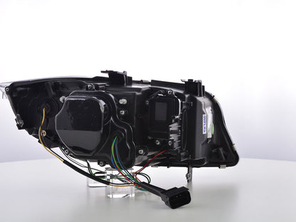 Scheinwerfer Set Daylight LED TFL-Optik BMW 3er E90/E91 Bj. 05-08 schwarz