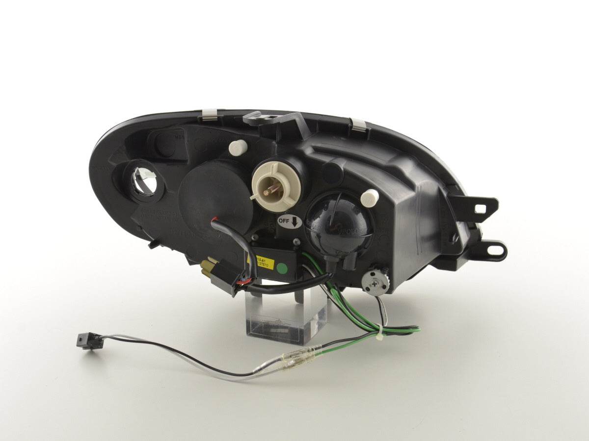 Scheinwerfer Set Daylight LED TFL-Optik Citroen Saxo Bj. 00-02 schwarz