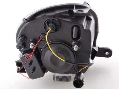 Scheinwerfer Set Daylight LED TFL-Optik Fiat 500  07- schwarz