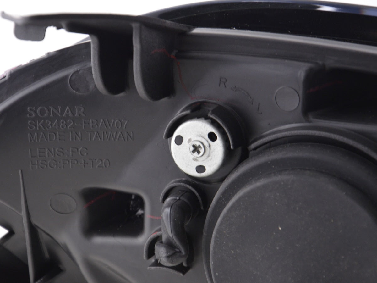 Scheinwerfer Set Daylight LED TFL-Optik Fiat Bravo Typ 198  07- schwarz