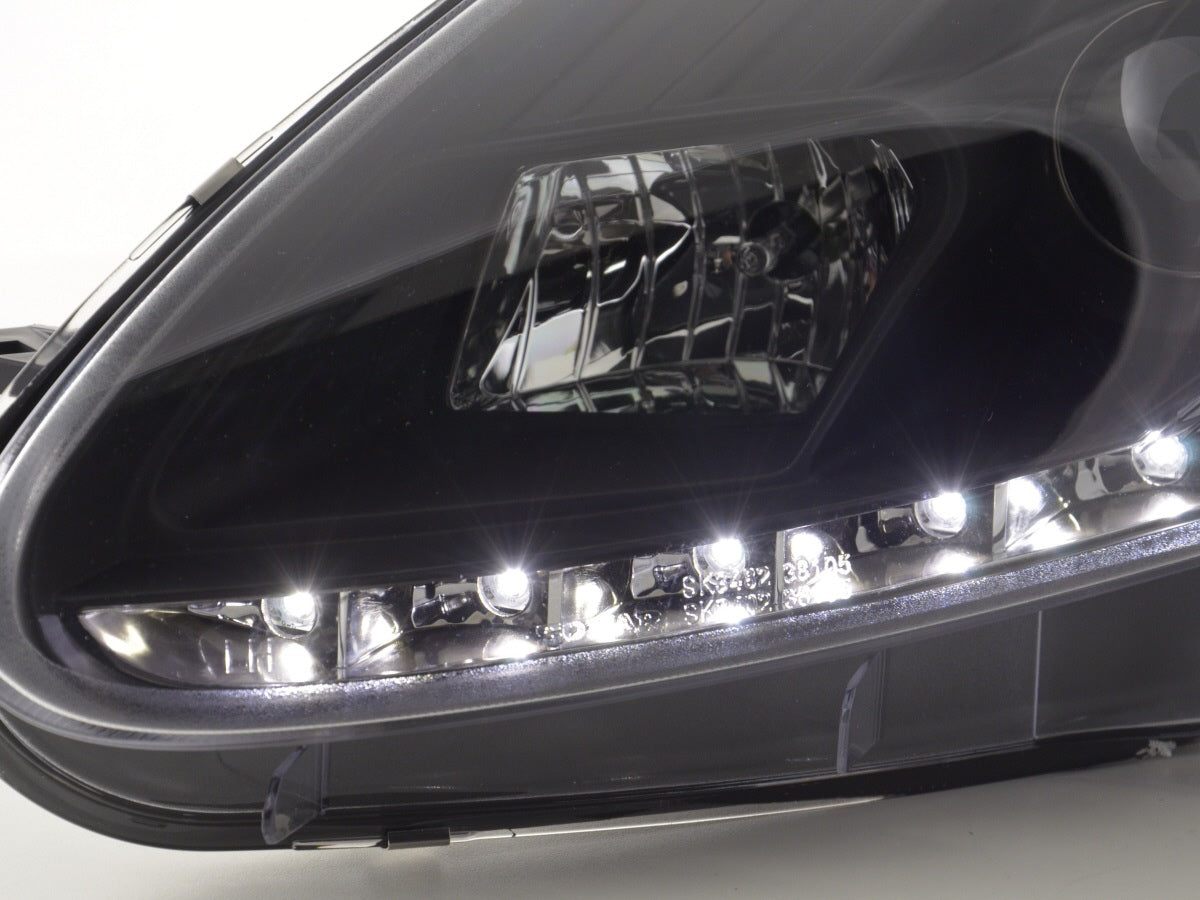 Scheinwerfer Daylight gebraucht Fiat Grande Punto Typ 199 Bj. 05-08 schwarz