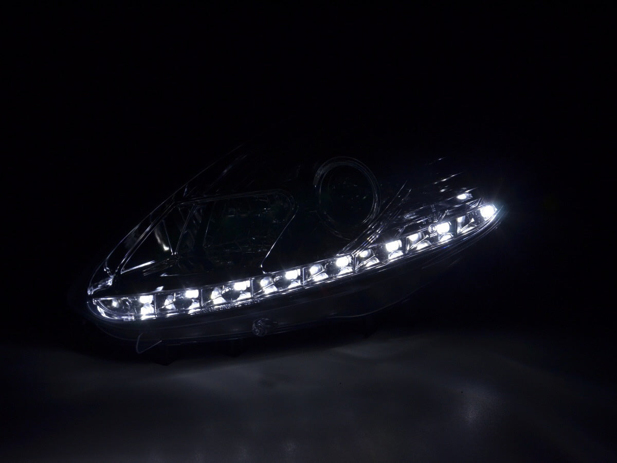 Scheinwerfer Set Daylight LED Tagfahrlicht Fiat Punto Evo Bj. 09-11 chrom
