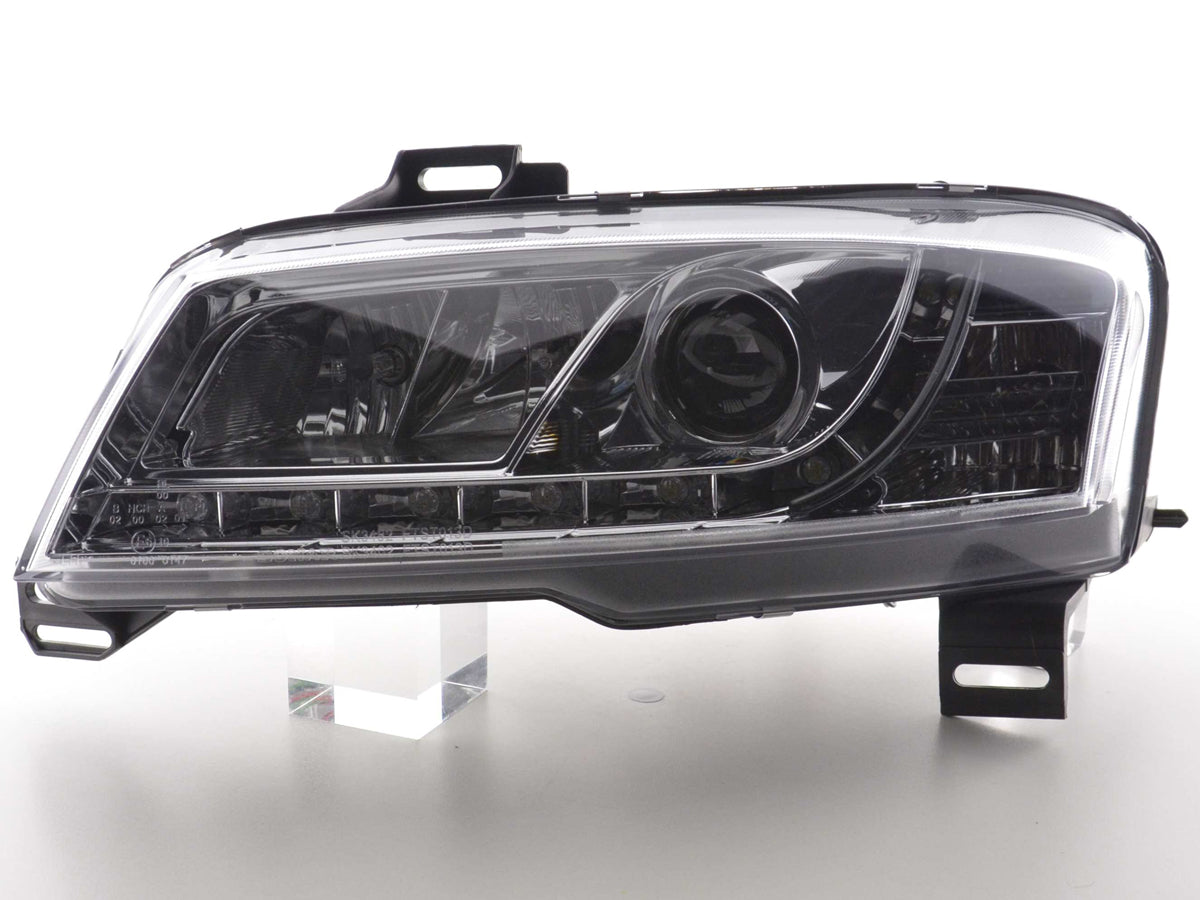 Scheinwerfer Set Daylight LED Tagfahrlicht Fiat Stilo Bj. 01-06 chrom