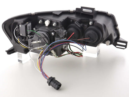 Scheinwerfer Set Daylight LED Tagfahrlicht Fiat Stilo Bj. 01-06 chrom