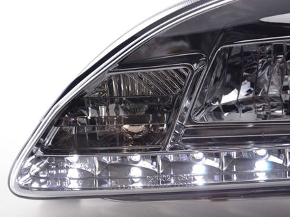 Scheinwerfer Set Daylight LED TFL-Optik Ford Focus 4/5-trg. Bj. 05-08 chrom