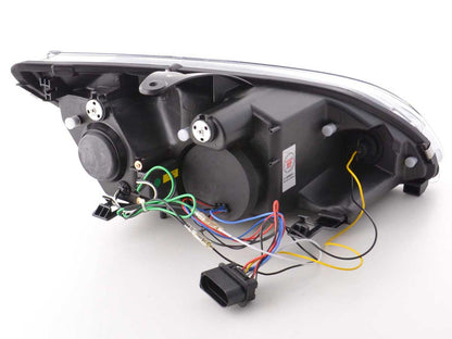 Scheinwerfer Set Daylight LED TFL-Optik Ford Focus 4/5-trg. Bj. 05-08 chrom