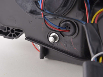 Scheinwerfer Set Daylight LED TFL-Optik Ford Focus 3 Bj. 2010- schwarz