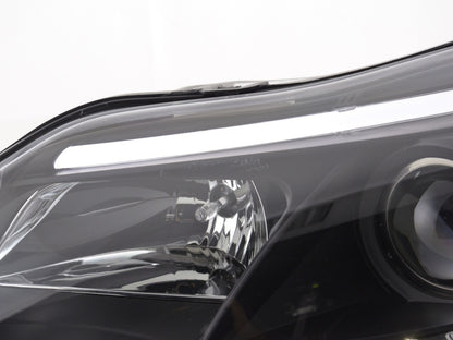 Scheinwerfer Set Daylight LED TFL-Optik Ford Focus 3 Bj. 2010- schwarz