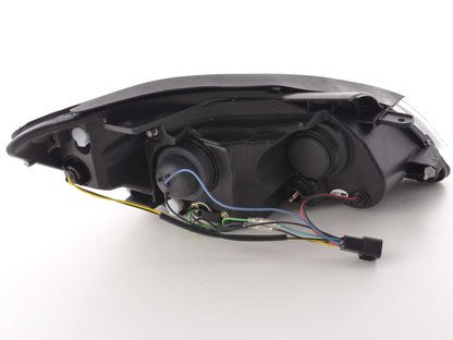Scheinwerfer Set Daylight LED TFL-Optik Kia cee'd 5-trg. Typ ED Bj. 06-09 schwarz