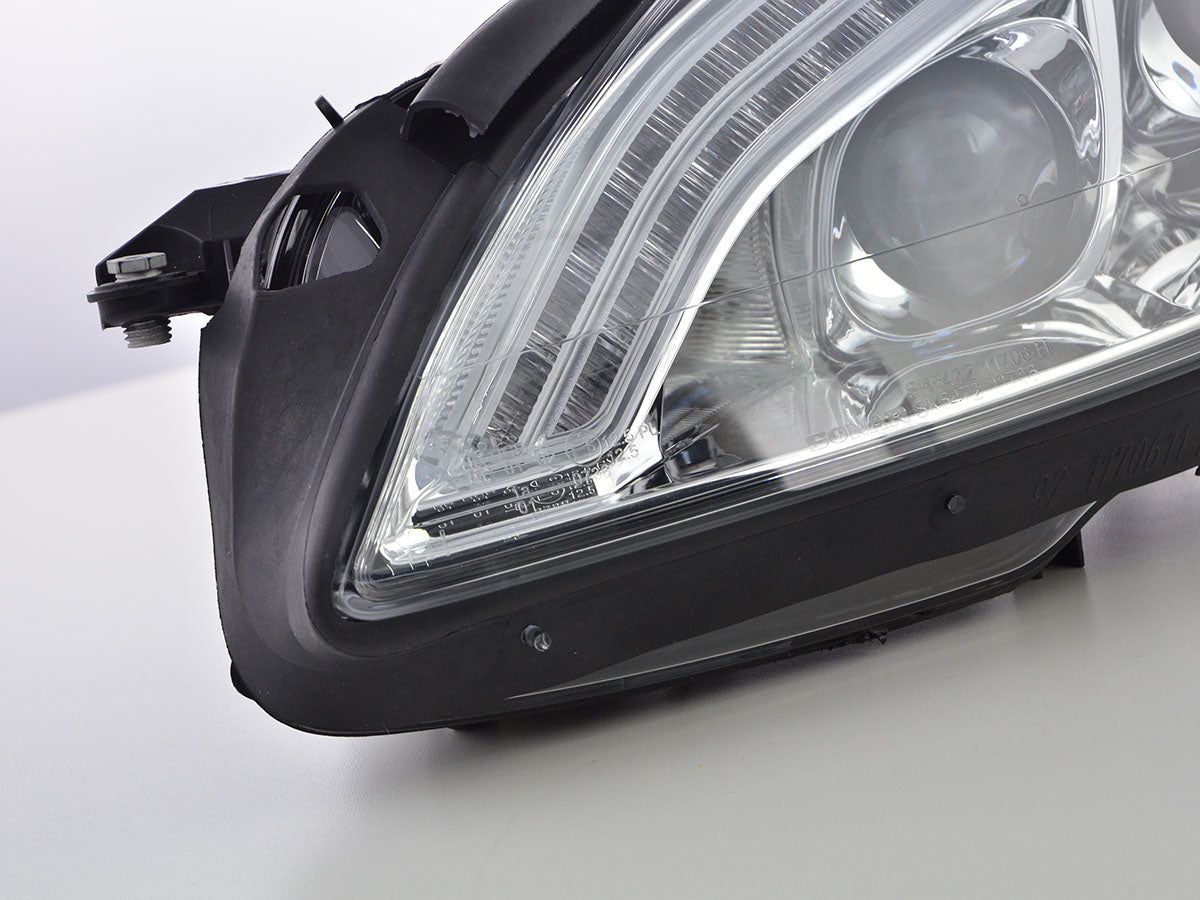 Scheinwerfer Set Daylight LED TFL-Optik Mercedes-Benz S-Klasse (221) Bj. 05-09 chrom