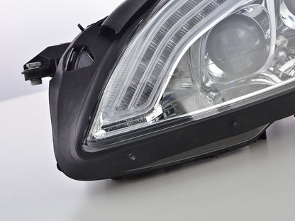Scheinwerfer Set Daylight LED TFL-Optik Mercedes-Benz S-Klasse (221) Bj. 05-09 chrom