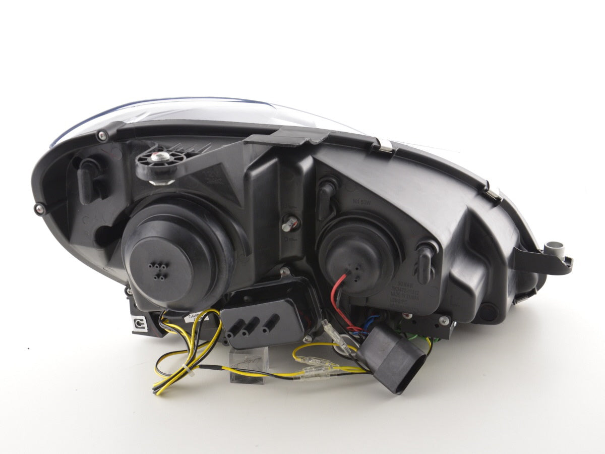 Scheinwerfer Set Daylight LED TFL-Optik Mercedes C-Klasse W204 Bj. 11-14 chrom