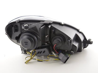 Scheinwerfer Set Daylight LED TFL-Optik Mercedes C-Klasse W204 Bj. 11-14 chrom