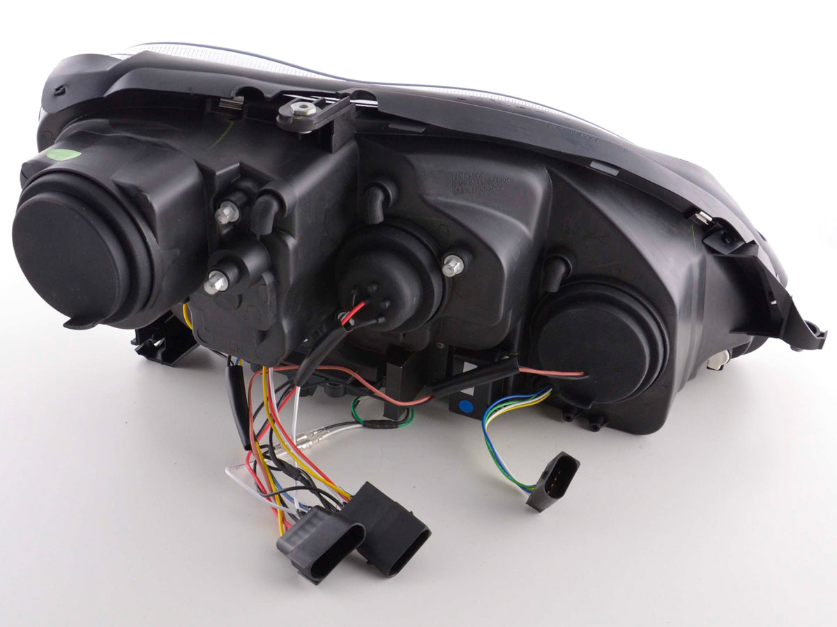 Scheinwerfer Set Daylight LED TFL-Optik Mercedes S-Klasse W220 Bj. 02-05 chrom