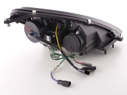 Scheinwerfer Set Daylight LED TFL-Optik Mercedes SLK R171 Bj. 04-11 chrom