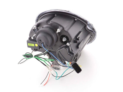 Scheinwerfer Set Daylight LED TFL-Optik Mini Cooper Typ R50 Bj. 01-06 chrom