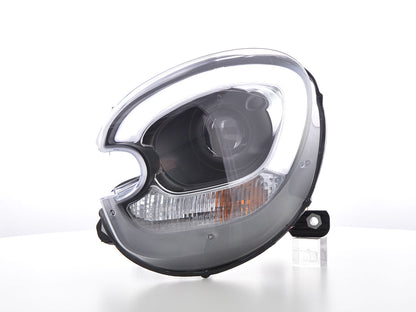 Scheinwerfer Set Xenon Daylight LED TFL-Optik Mini Countryman (R60) Bj. 10-17 schwarz