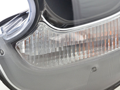 Scheinwerfer Set Xenon Daylight LED TFL-Optik Mini Countryman (R60) Bj. 10-17 schwarz