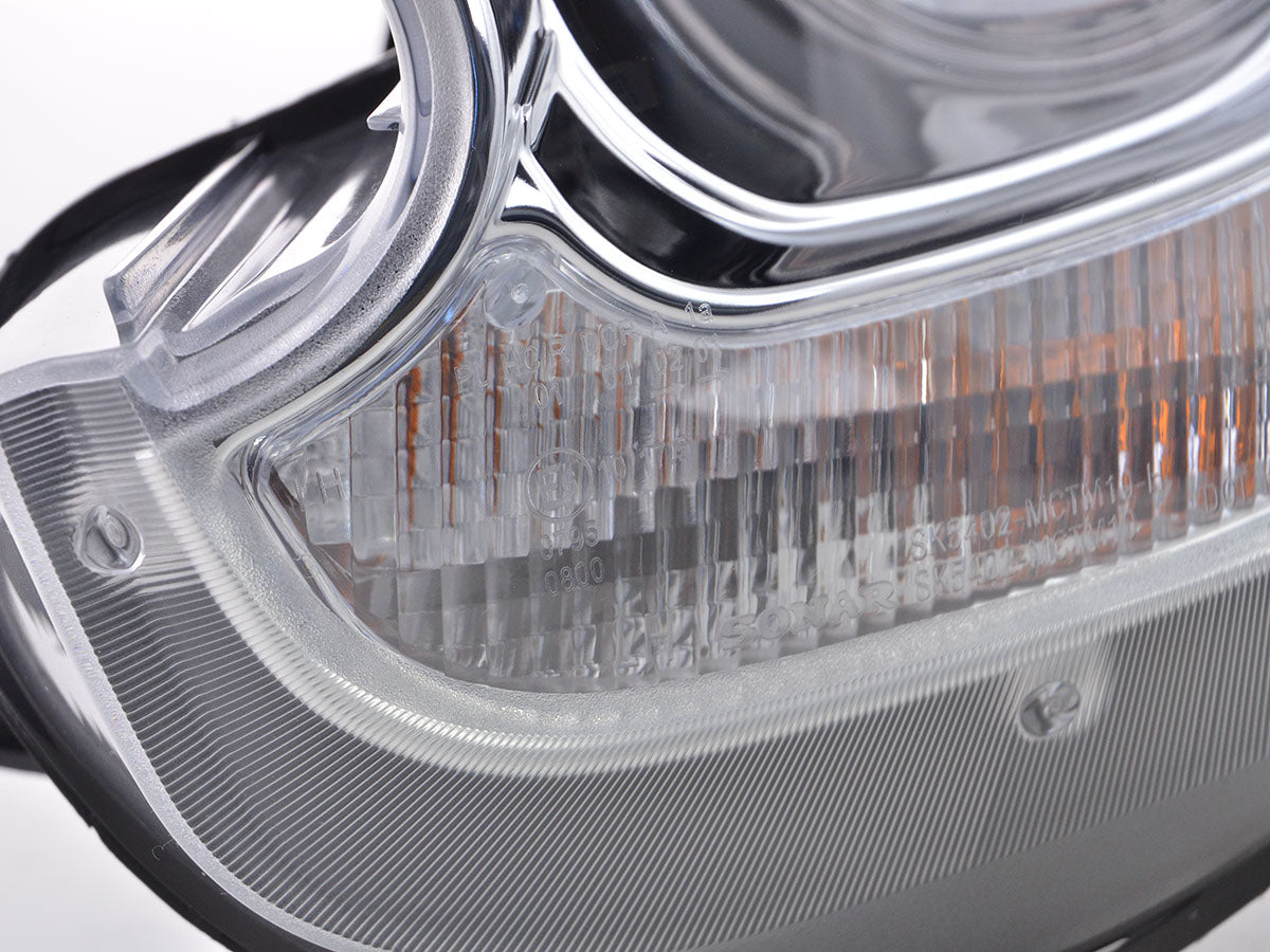 Scheinwerfer Set Xenon Daylight LED TFL-Optik Mini Countryman R60 Bj. 10-17 chrom