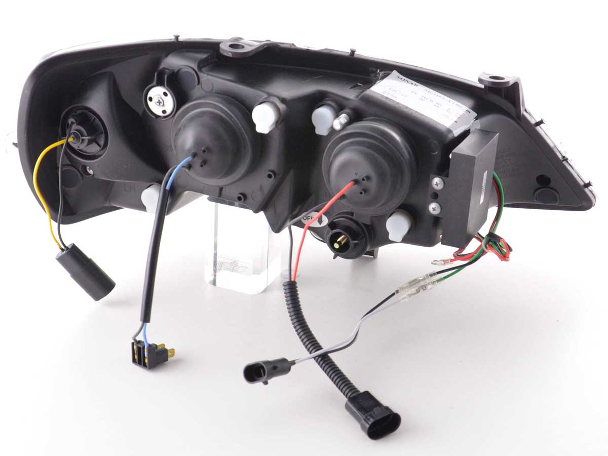Scheinwerfer Set Daylight LED Tagfahrlicht Opel Astra G Bj. 98-03 chrom
