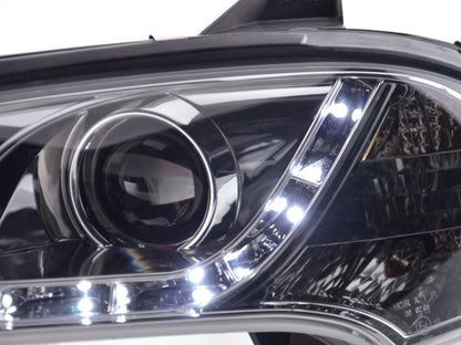Scheinwerfer Set Daylight LED TFL-Optik Opel Tigra Bj. 95-03 chrom
