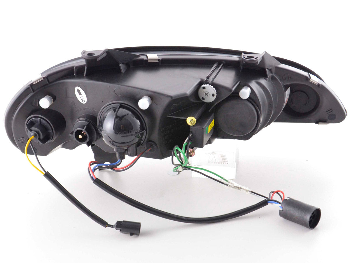 Scheinwerfer Set Daylight LED TFL-Optik Opel Tigra Bj. 95-03 chrom