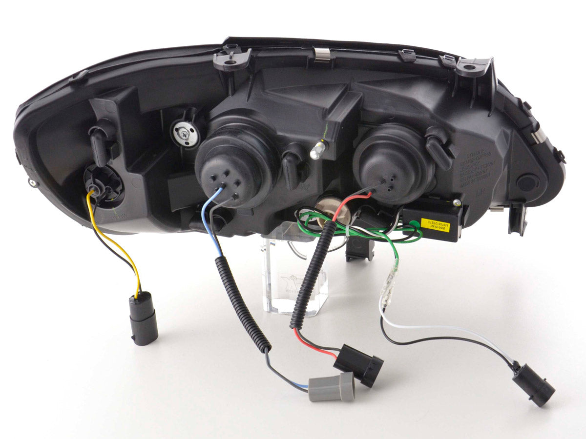Scheinwerfer Set Daylight LED TFL-Optik Opel Zafira A  99-04 schwarz