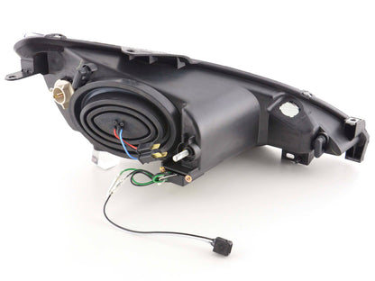 Scheinwerfer Set Daylight LED TFL-Optik Peugeot 206 Bj. 98-02 chrom