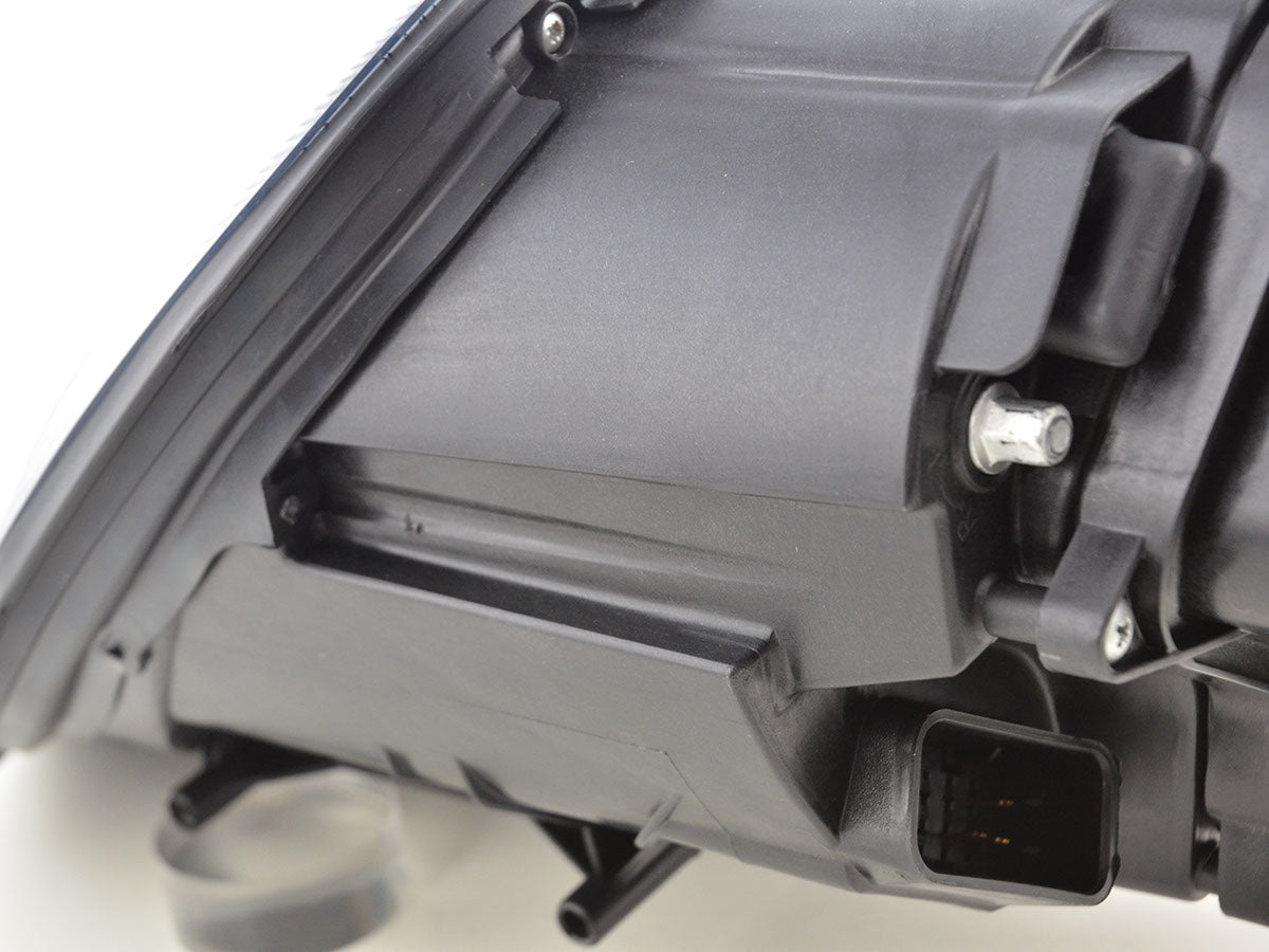 Scheinwerfer Set Daylight LED TFL-Optik Porsche Boxster (987) Bj. 04-08 schwarz