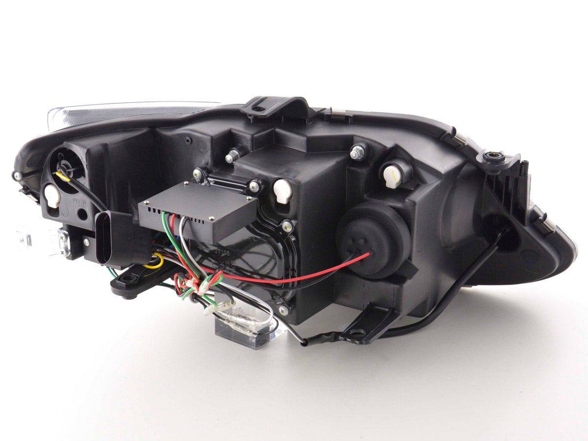 Scheinwerfer Set Daylight LED Tagfahrlicht Seat Ibiza Typ 6J Bj. 08- schwarz