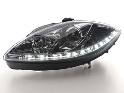 Scheinwerfer Set Daylight LED Tagfahrlicht Seat Leon 1P/Altea/Toledo 5P chrom