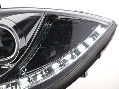 Scheinwerfer Set Daylight LED Tagfahrlicht Seat Leon 1P/Altea/Toledo 5P chrom