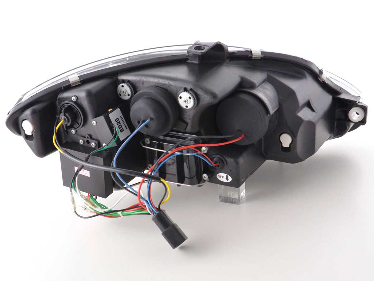 Scheinwerfer Set Daylight LED Tagfahrlicht Seat Leon 1P/Altea/Toledo 5P chrom