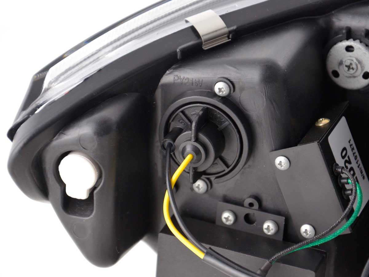 Scheinwerfer Set Daylight LED Tagfahrlicht Seat Leon 1P/Altea/Toledo 5P chrom