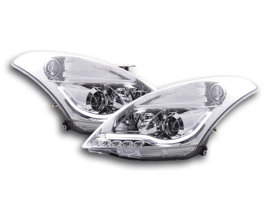 Scheinwerfer Set Daylight LED TFL-Optik Suzuki Swift Bj. 10-13 chrom