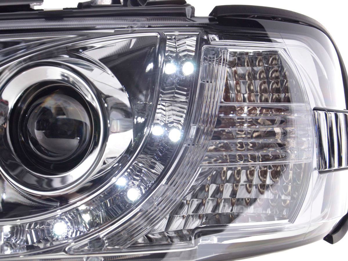 Scheinwerfer Daylight gebraucht VW Bus Typ T4 Bj. 96-03 chrom