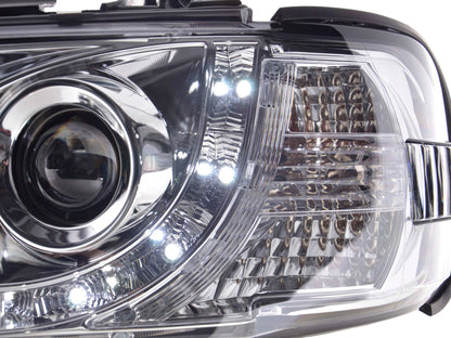 Scheinwerfer Daylight gebraucht VW Bus Typ T4 Bj. 96-03 chrom