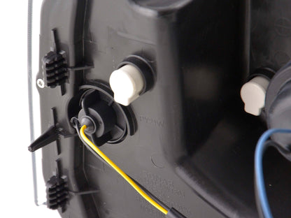 Scheinwerfer Set Daylight LED Tagfahrlicht VW Bus T5 Bj. 03-09 schwarz