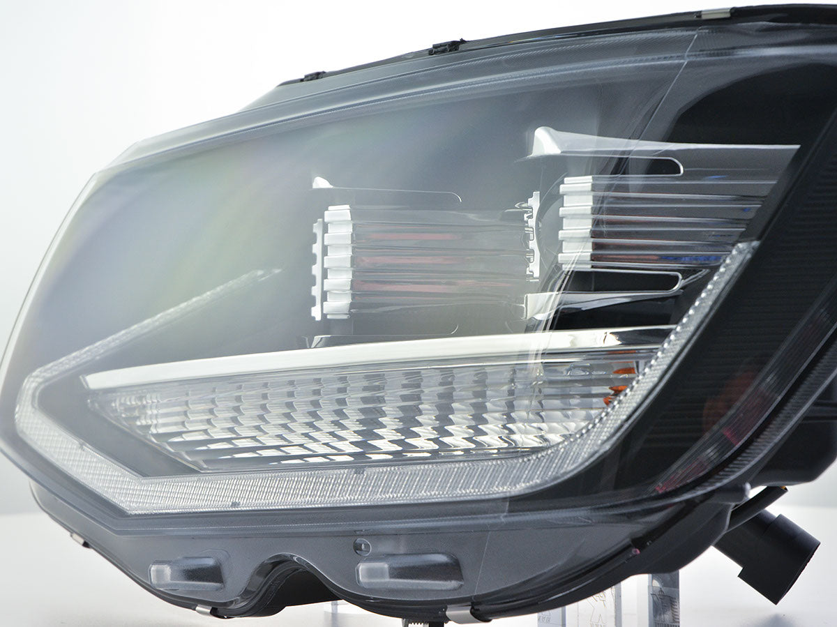 Scheinwerfer Set Daylight LED Tagfahrlicht VW Bus T6 Bj. ab 2015 schwarz