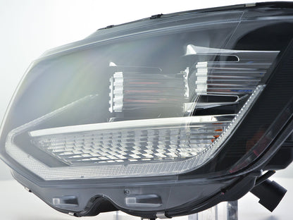 Scheinwerfer Set Daylight LED Tagfahrlicht VW Bus T6 Bj. ab 2015 schwarz