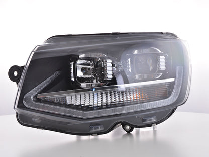 Scheinwerfer Set Daylight LED Tagfahrlicht VW Bus T6 Bj. ab 2015 schwarz