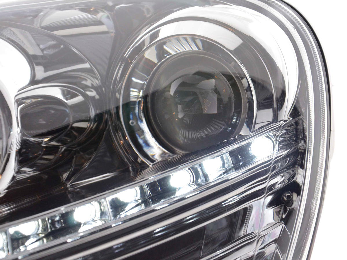 Scheinwerfer Set Daylight LED Tagfahrlicht VW Golf 5 Bj. 03-08 chrom