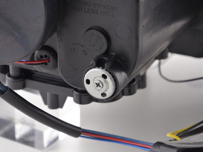 Scheinwerfer Set Daylight LED TFL-Optik VW Golf 5 Typ 1K Bj. 03-08 chrom für Rechtslenker