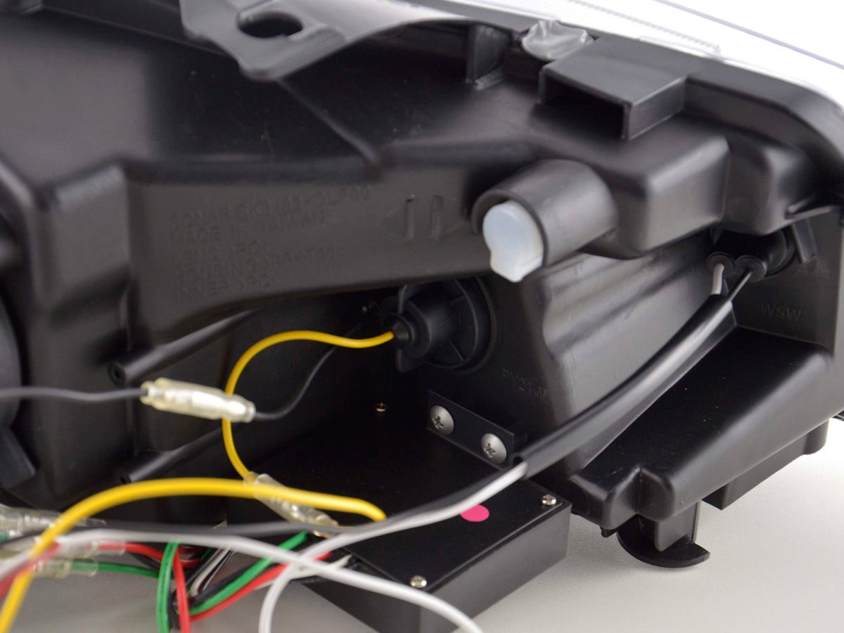 Scheinwerfer Set Daylight LED Tagfahrlicht VW Golf 6 Typ 1K Bj. 08- chrom