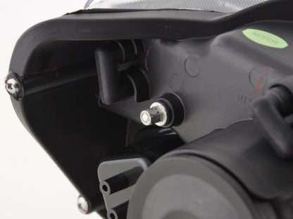 Scheinwerfer Set Daylight LED Tagfahrlicht VW Jetta 6 Bj. ab 2011 schwarz