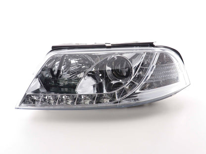 Scheinwerfer Set Daylight LED Tagfahrlicht VW Passat Typ 3BG Bj. 00-05 chrom