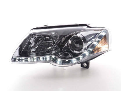 Scheinwerfer Set Daylight LED Tagfahrlicht VW Passat B6 3C chrom